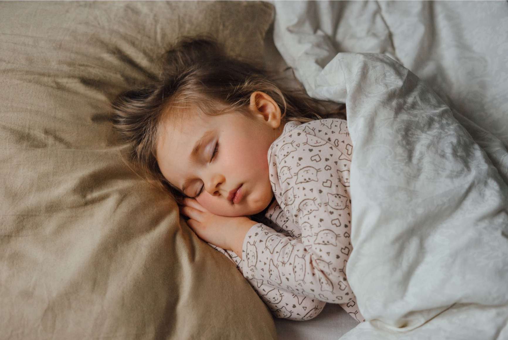 sleeping girl